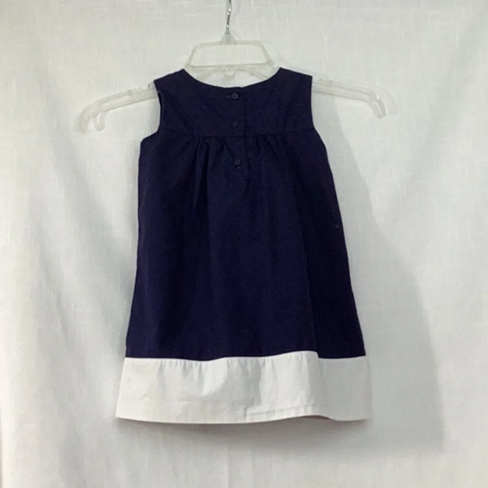 Gymboree size 2 navy and white girls dress